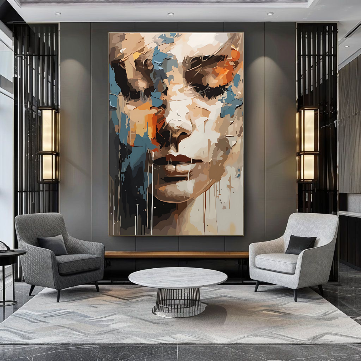 Blanc Canva : Peinture promotionnelle Black Friday en édition limitée