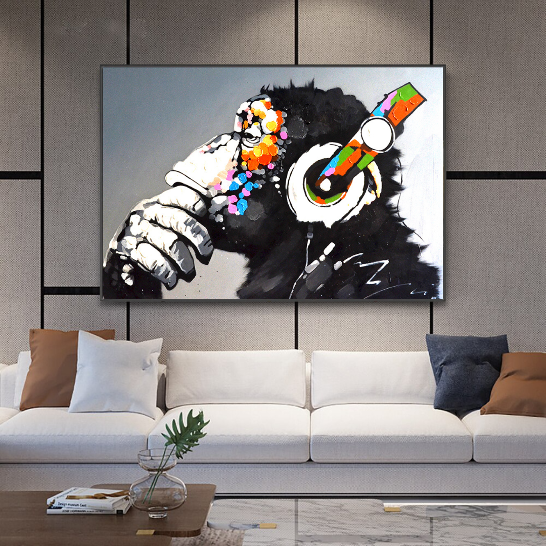 Blanc Canva : Peinture promotionnelle Black Friday en édition limitée
