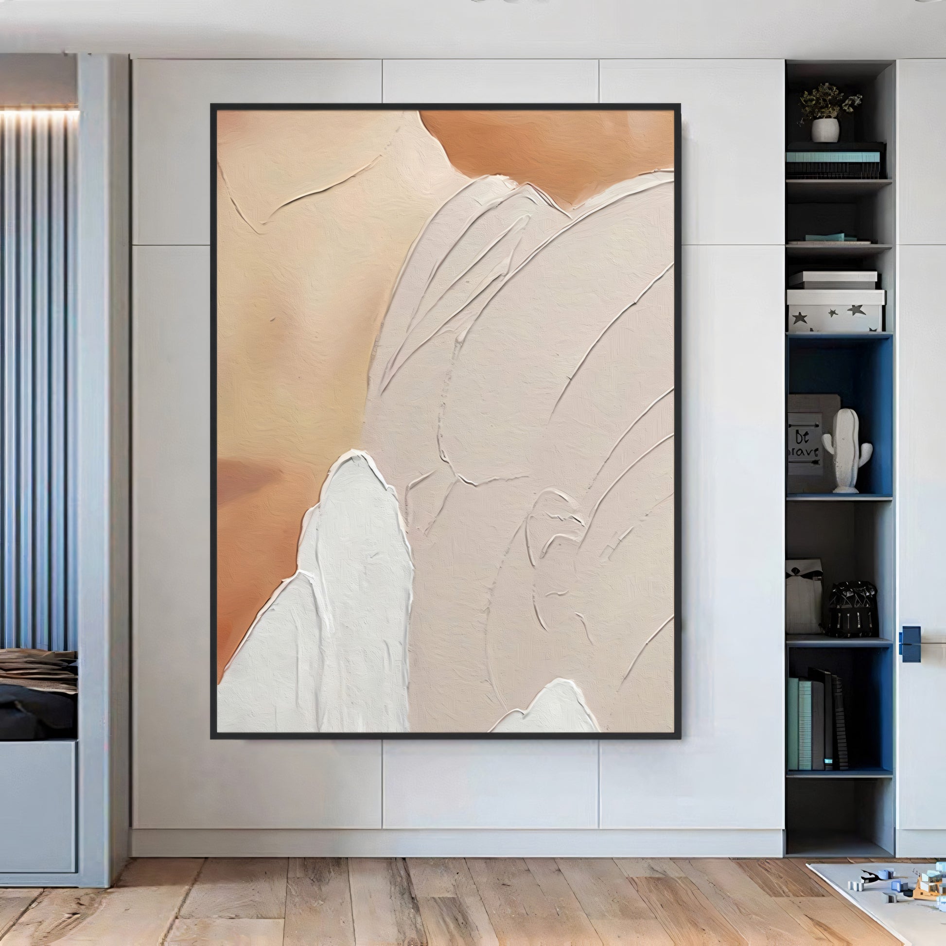 Amber Genesis Preserved in Time Painting The Urban Narrative