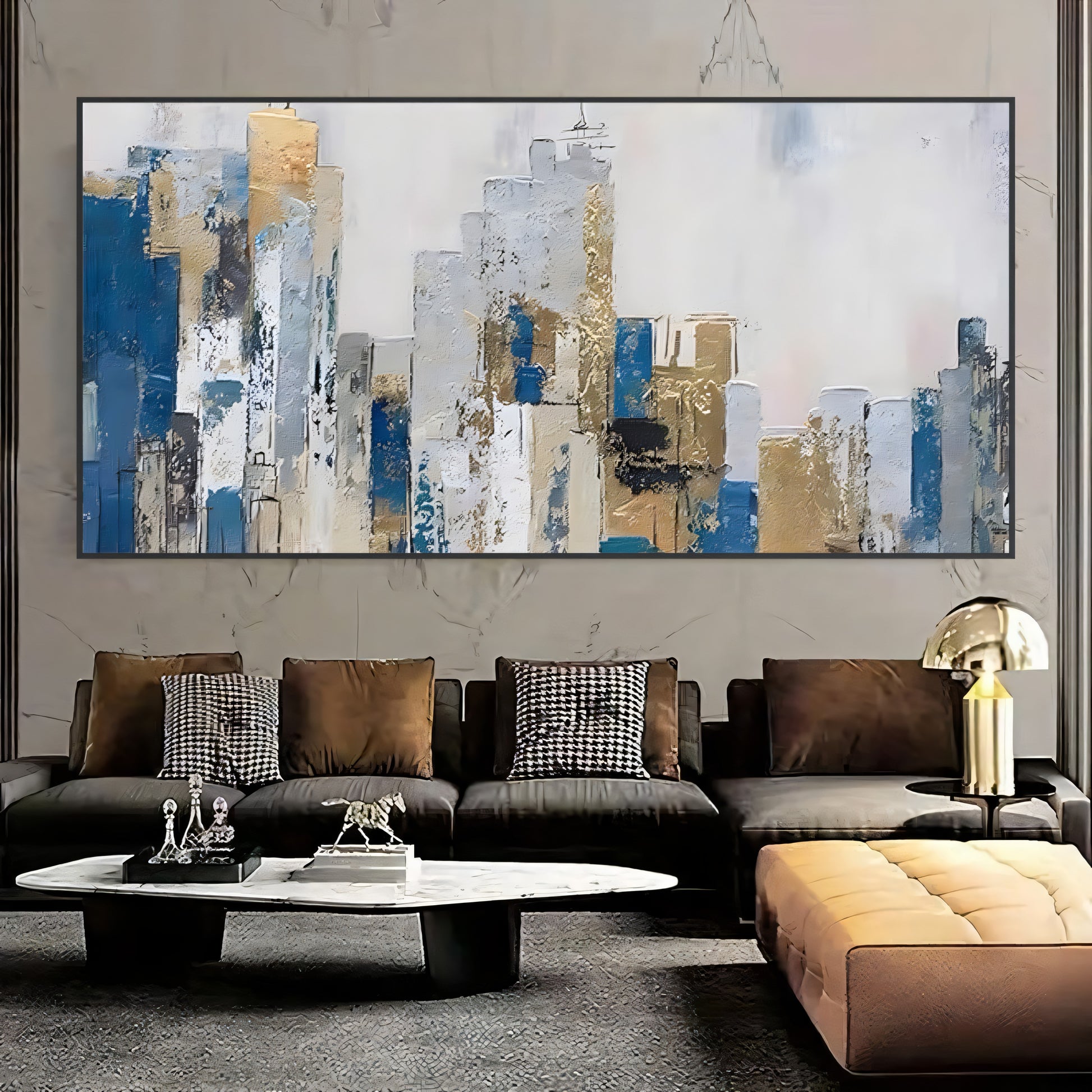 City Contours Modern Urban Mosaic The Urban Narrative