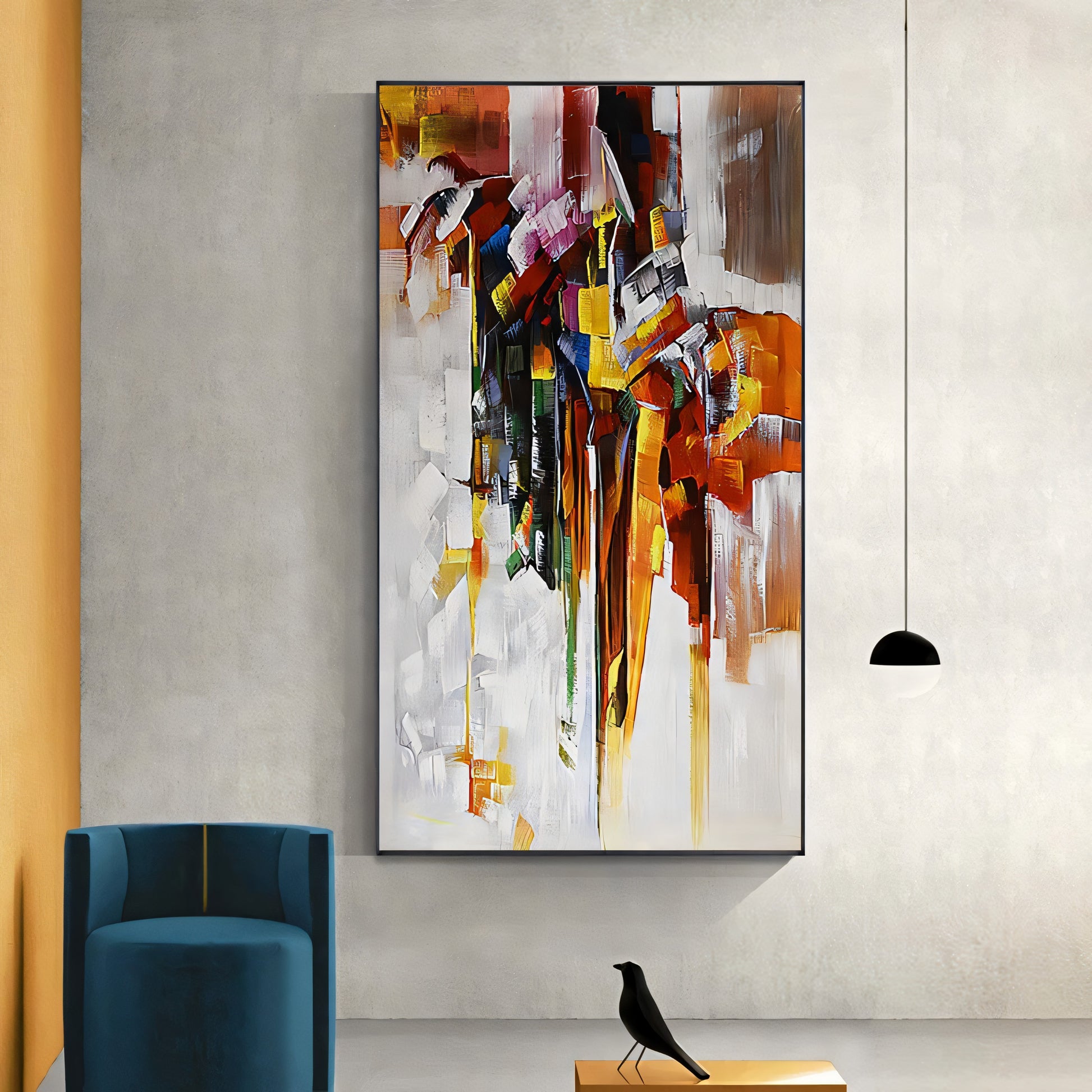 Cluster: A Fusion of Bold Colors and Forms | The Urban Narrative