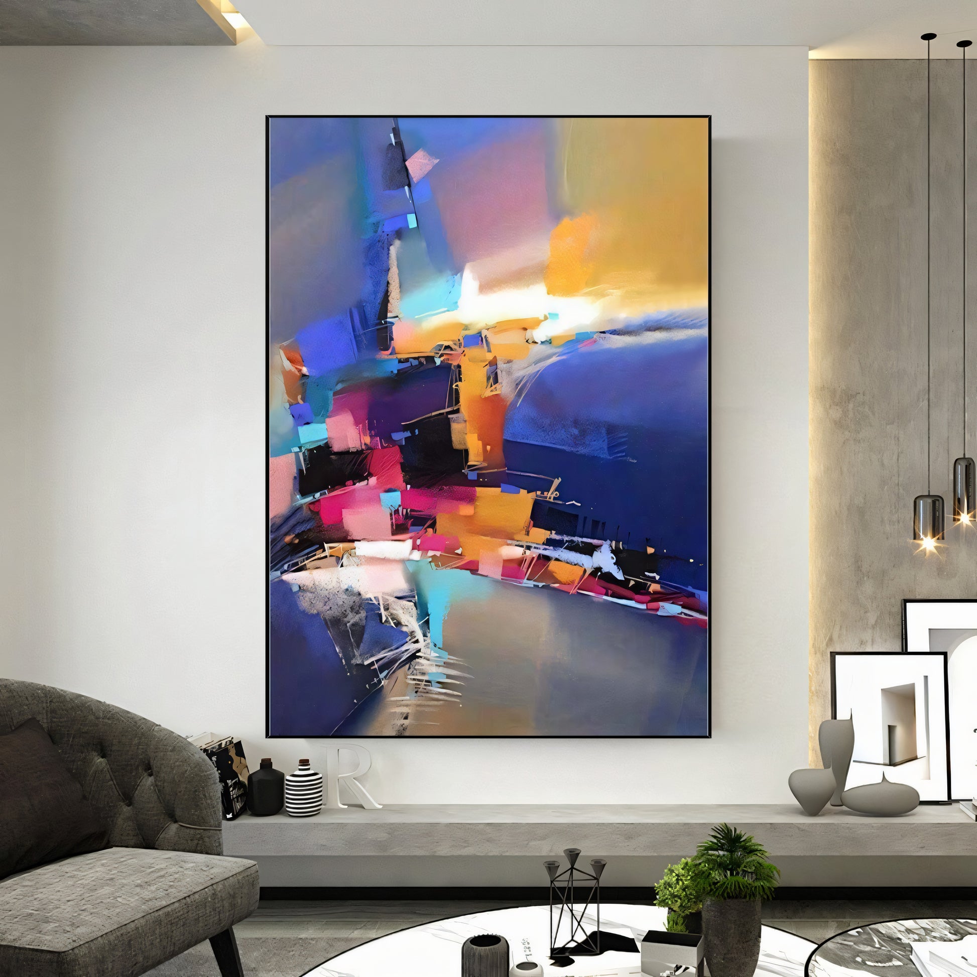 Color Escape Portrait Abstract Expression The Urban Narrative