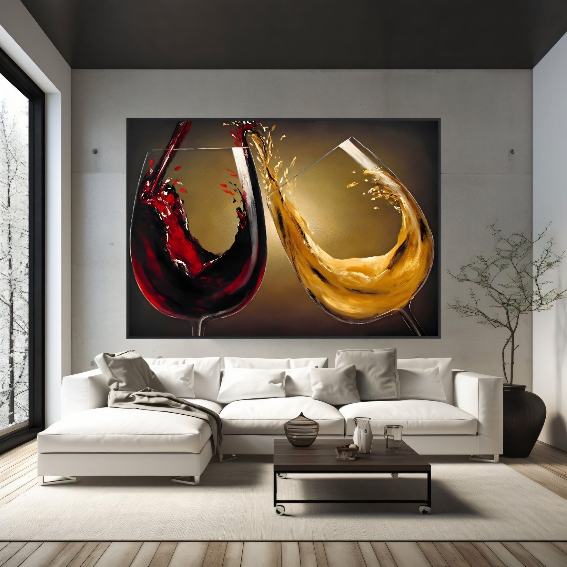 Dual Essence Red and White Delight The Urban Narrative