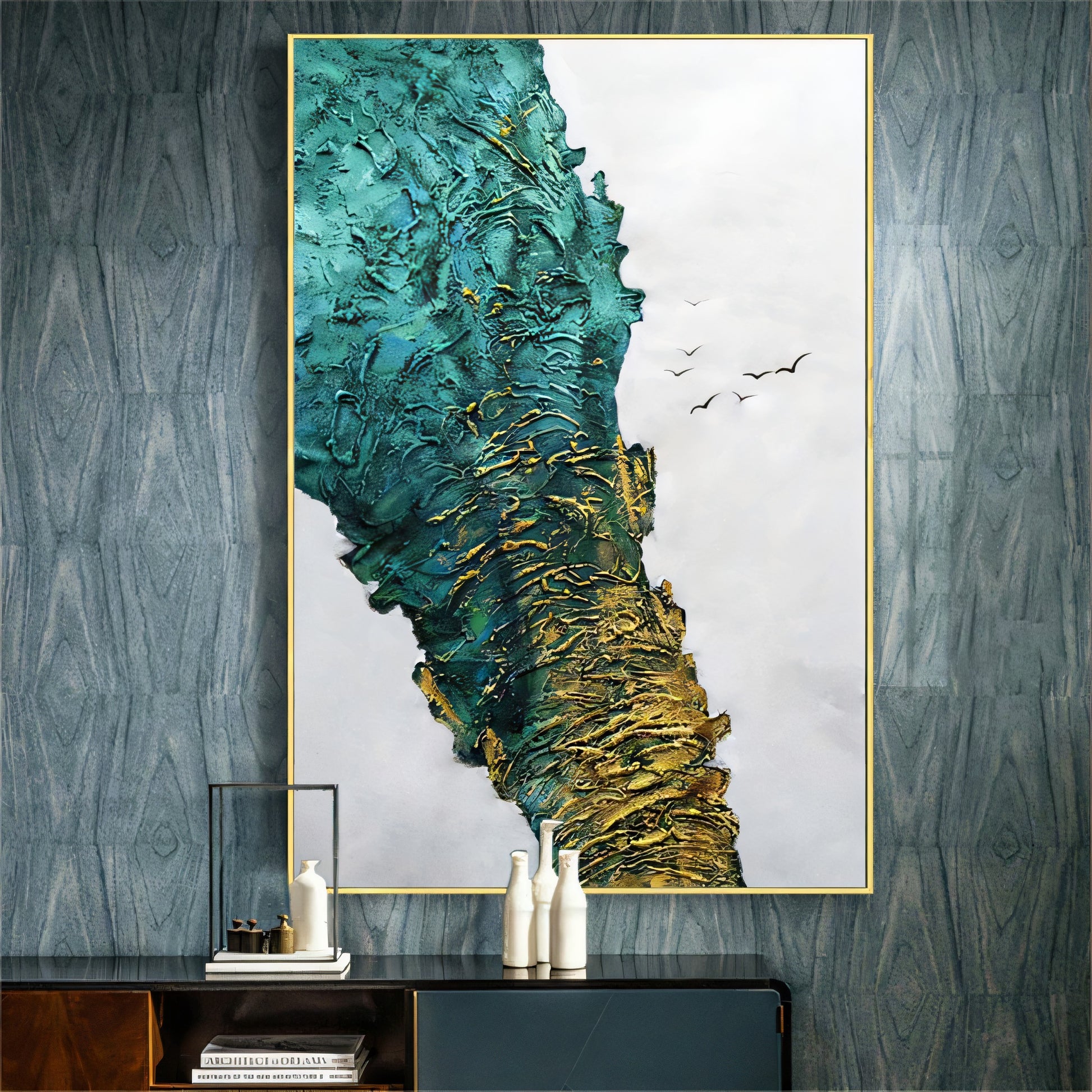 Emerald and Gold Peaks in Ascent The Urban Narrative