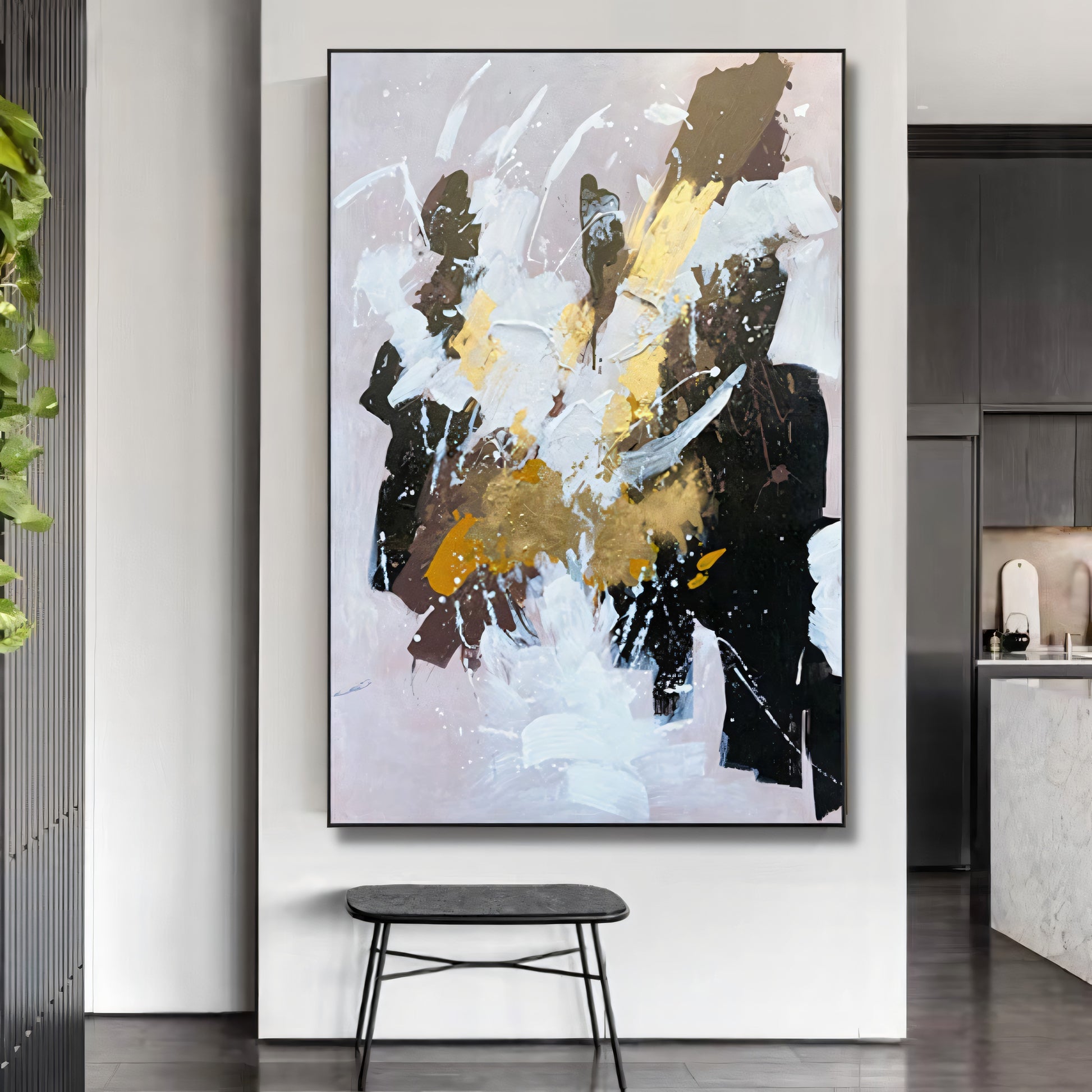 Enigma Brushstrokes of Mystery and Light painting The Urban Narrative