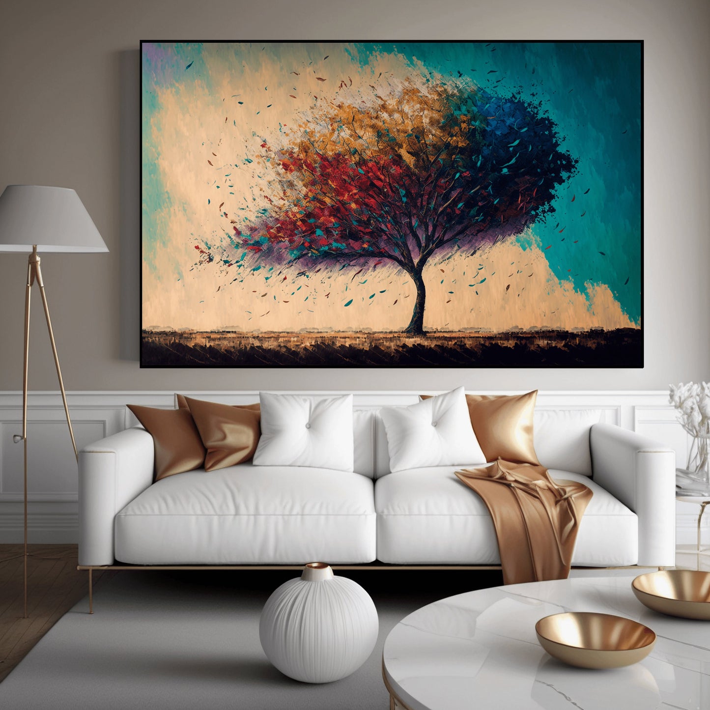 Blanc Canva : Peinture promotionnelle Black Friday en édition limitée