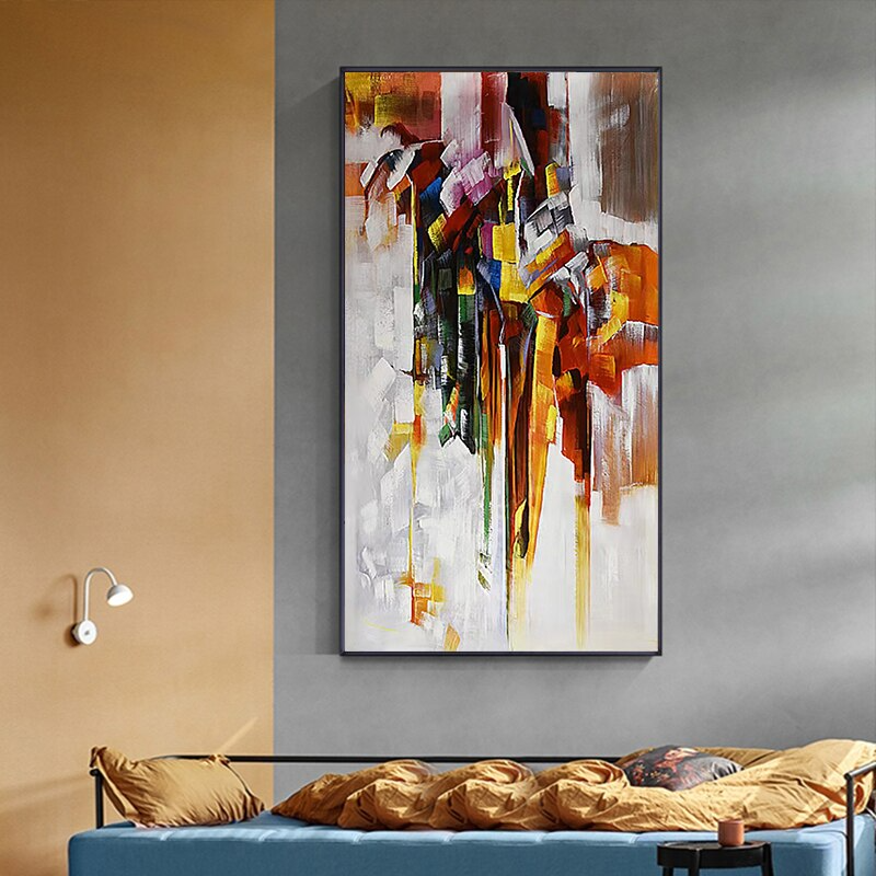 Colorful-portrait-oil-painting-abstract-art