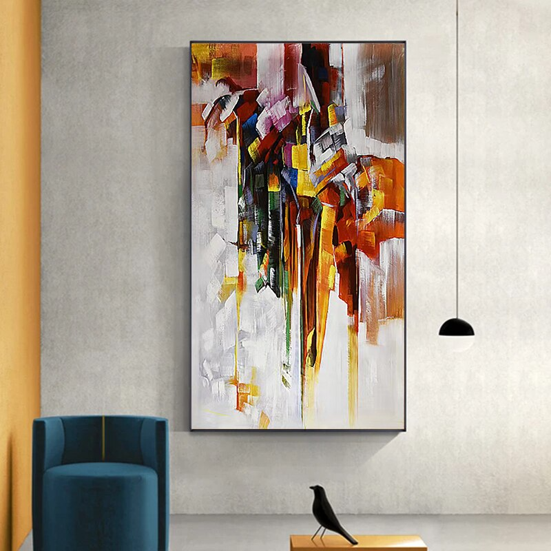 Colorful-portrait-oil-painting-abstract-art