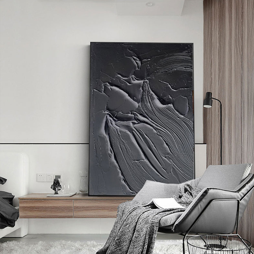 shadow-noir-ashen-grey-black-textured-abstract-modern-painting-new-york-home-design-collection-theurbannarrative