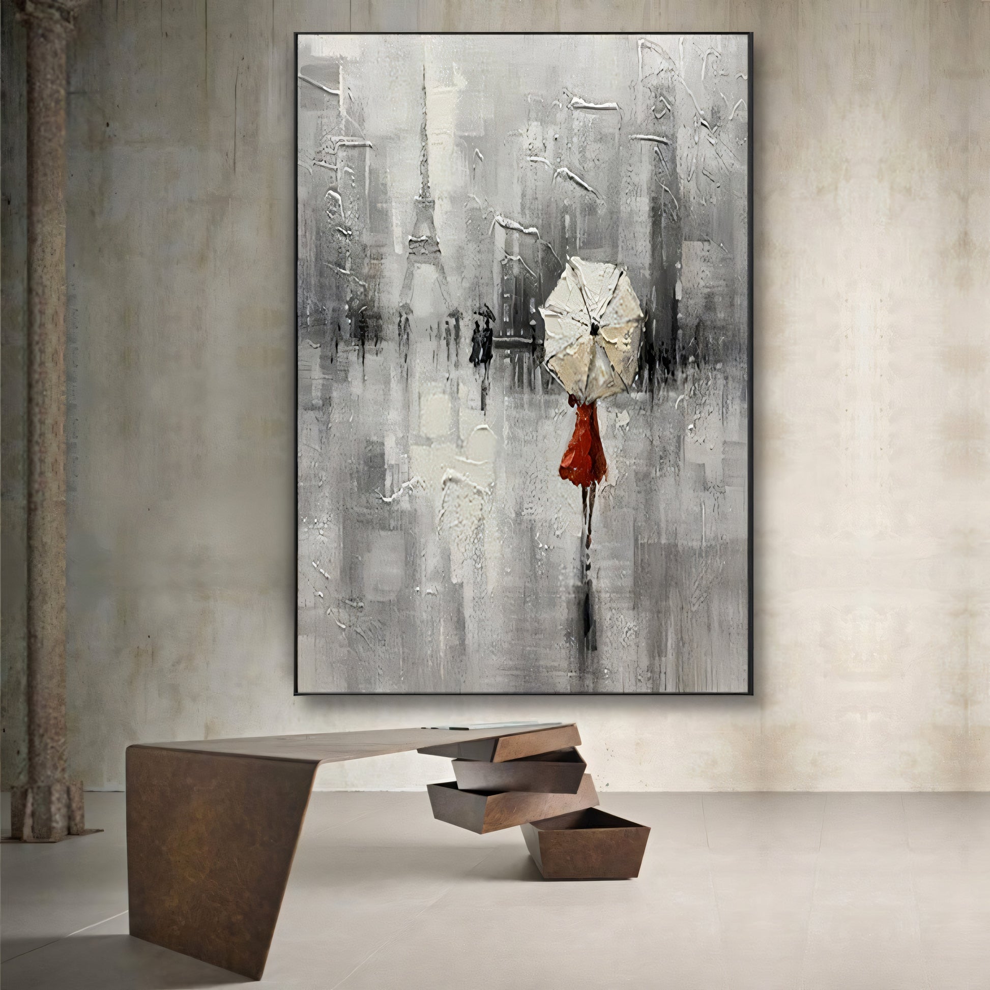 Girl vs World Solitary Stroll in Parisian Rain The Urban Narrative