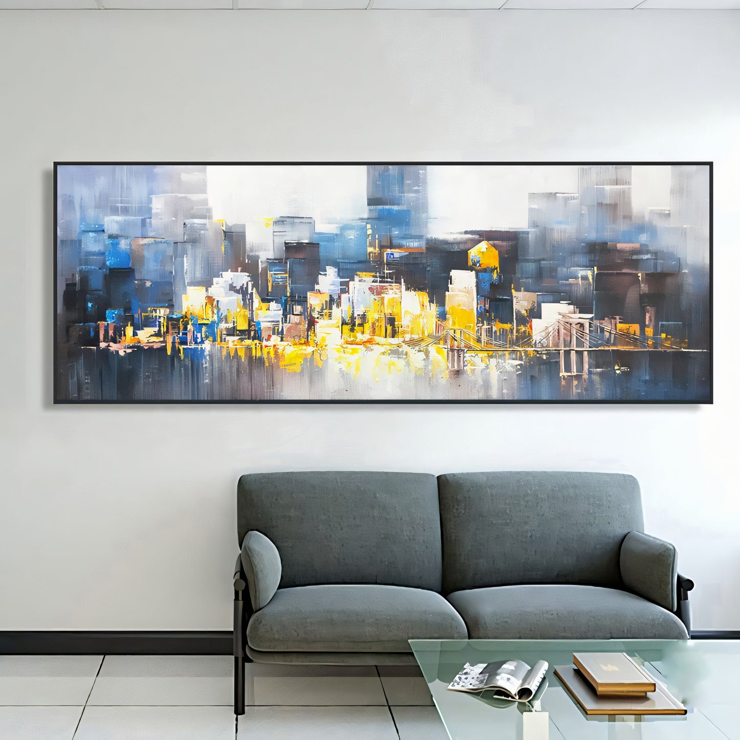 Good Morning Manhattan: Golden Sunset Centerpiece | The Urban Narrative