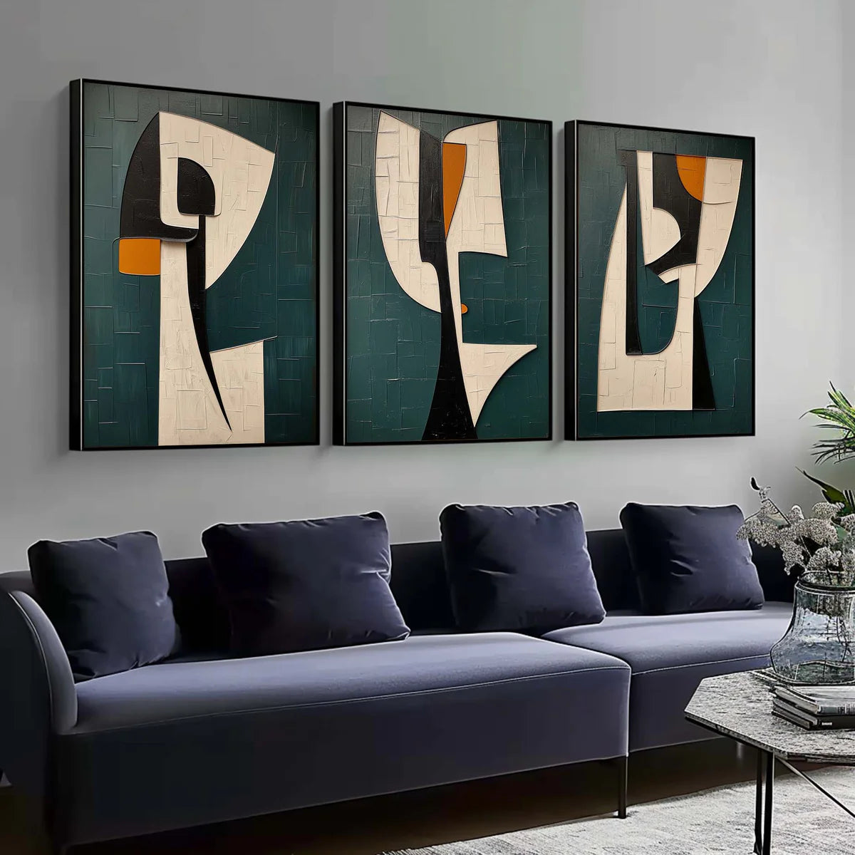 The Silent Architects Triptych