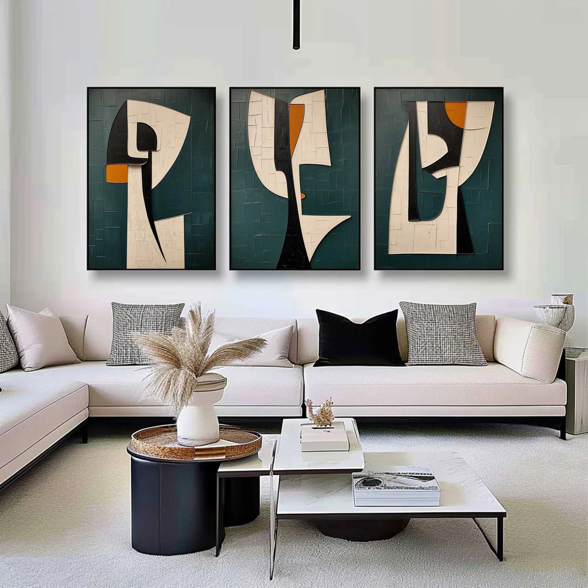 The Silent Architects Triptych