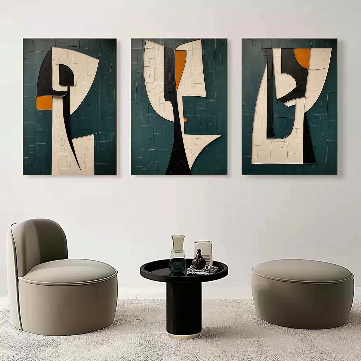 The Silent Architects Triptych