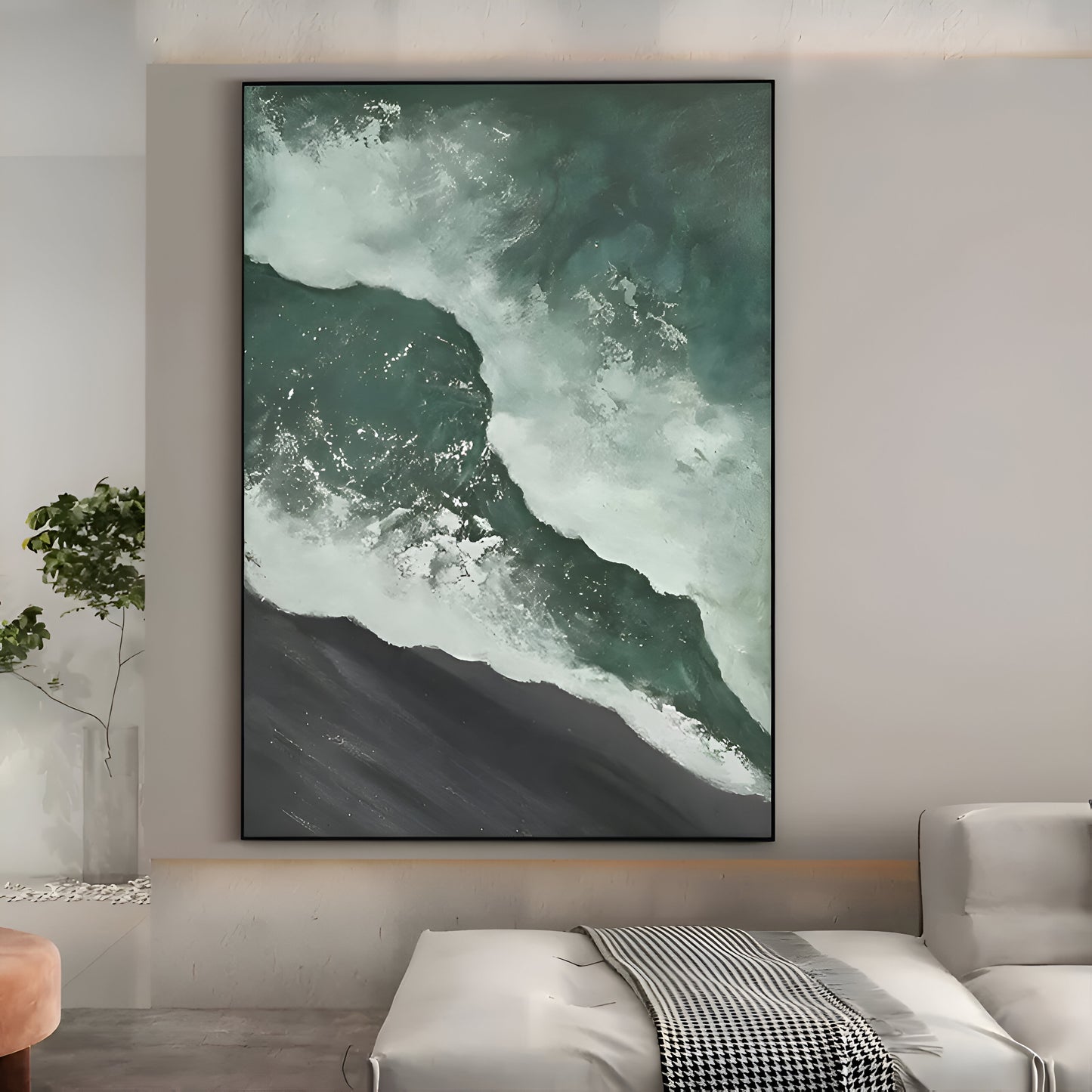 Blanc Canva : Peinture promotionnelle Black Friday en édition limitée