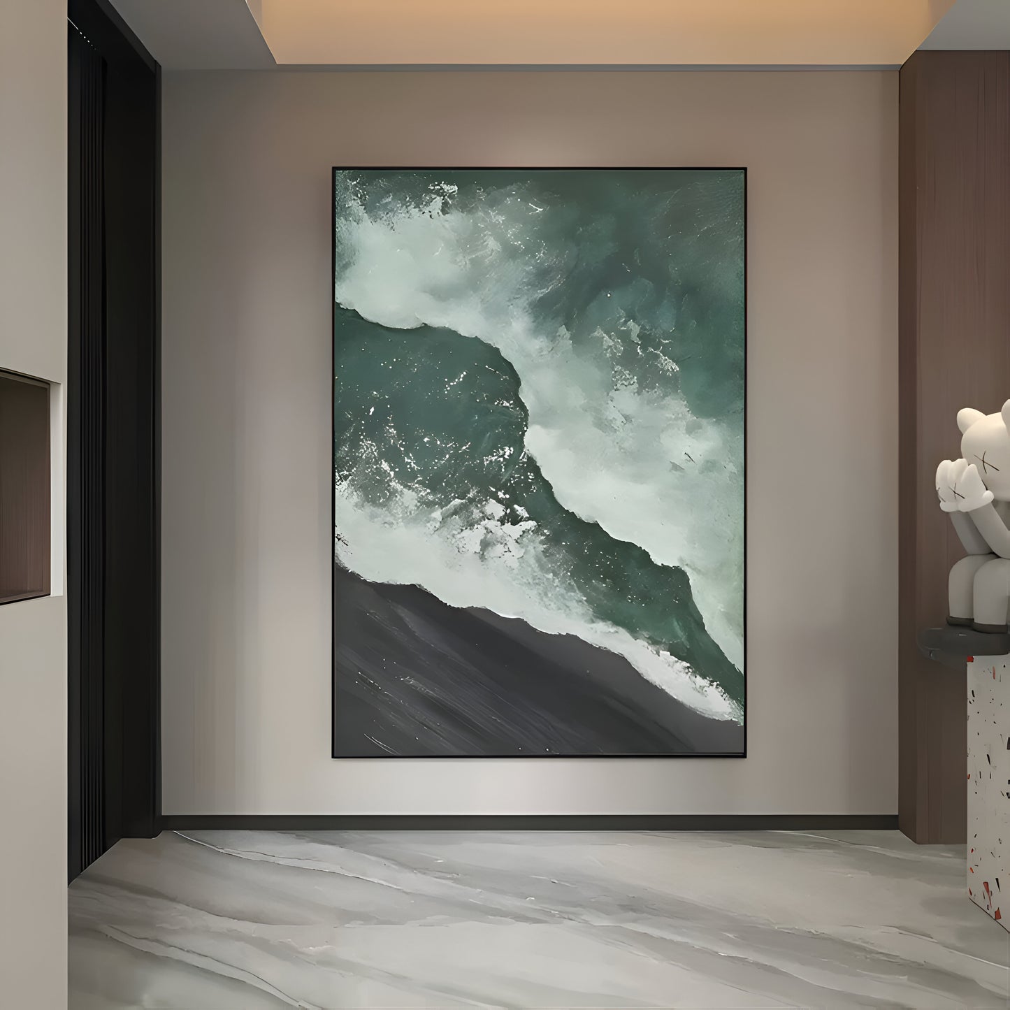 Blanc Canva : Peinture promotionnelle Black Friday en édition limitée