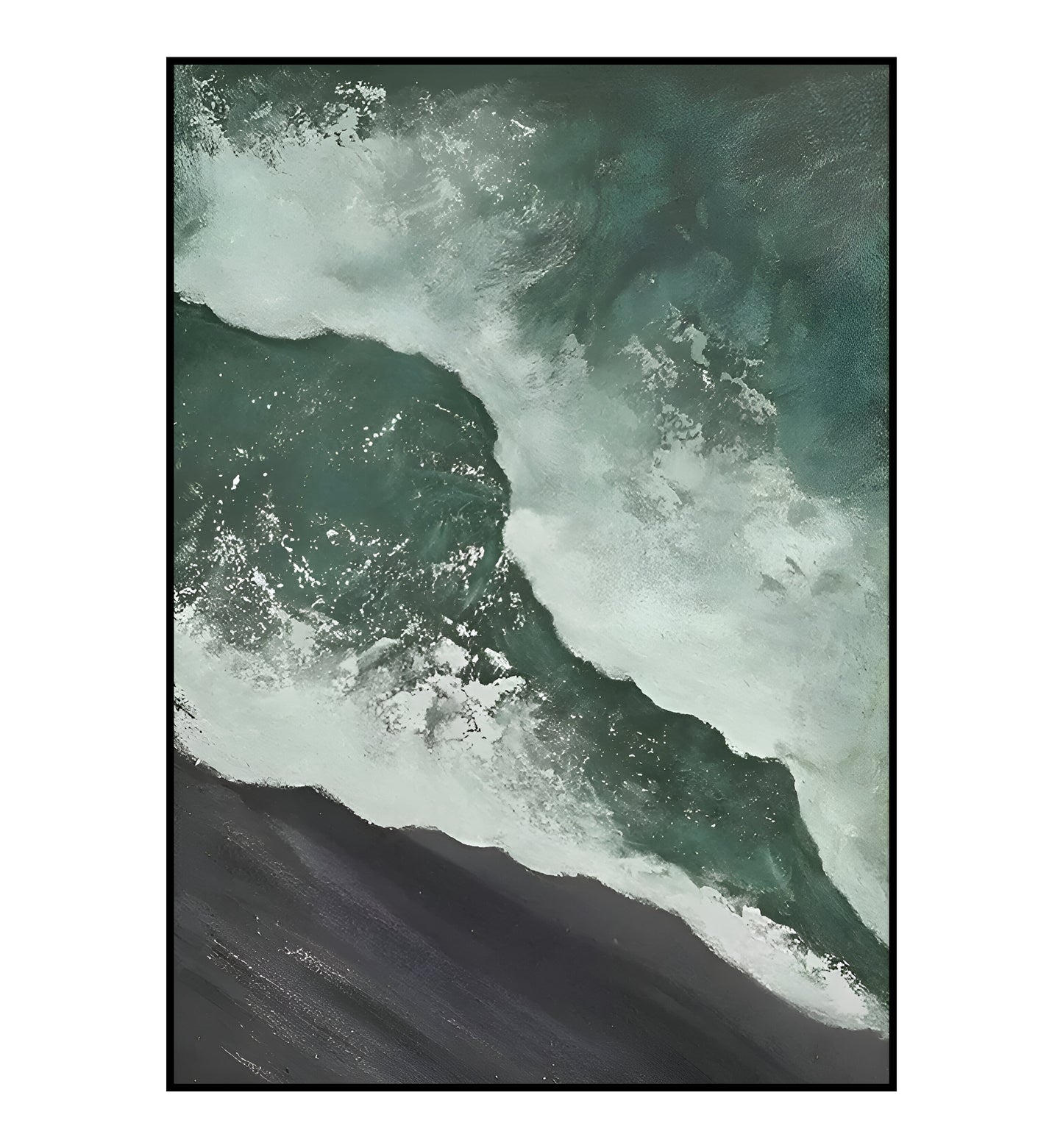 Blanc Canva : Peinture promotionnelle Black Friday en édition limitée