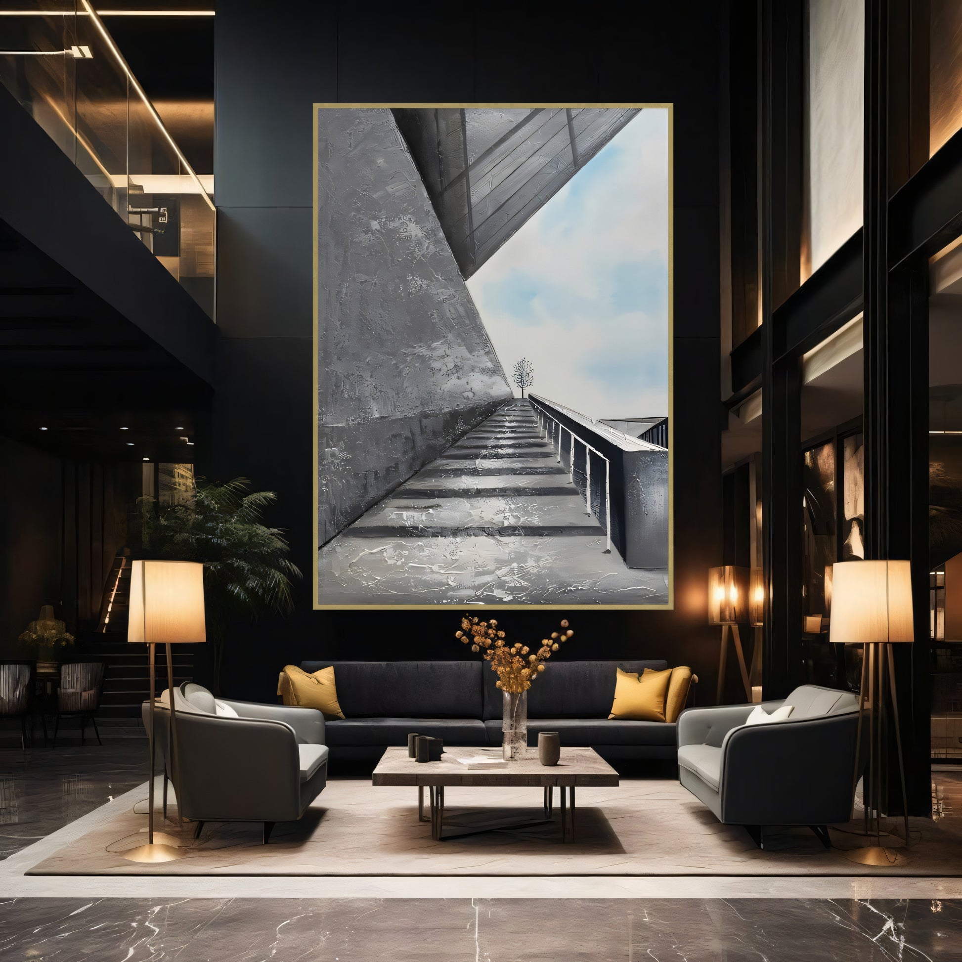 Origins Oil Painting The Urban Narrative