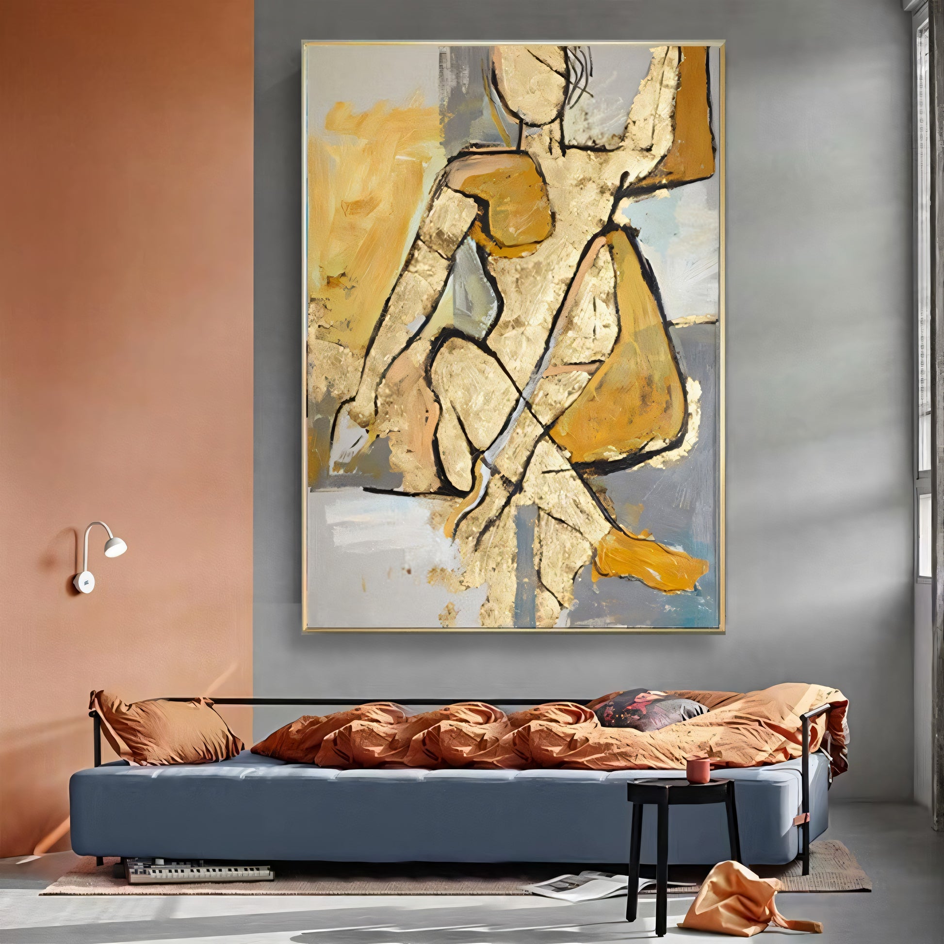 Radiance of Our Yellow-Toned Oil Painting | The Urban Narrative