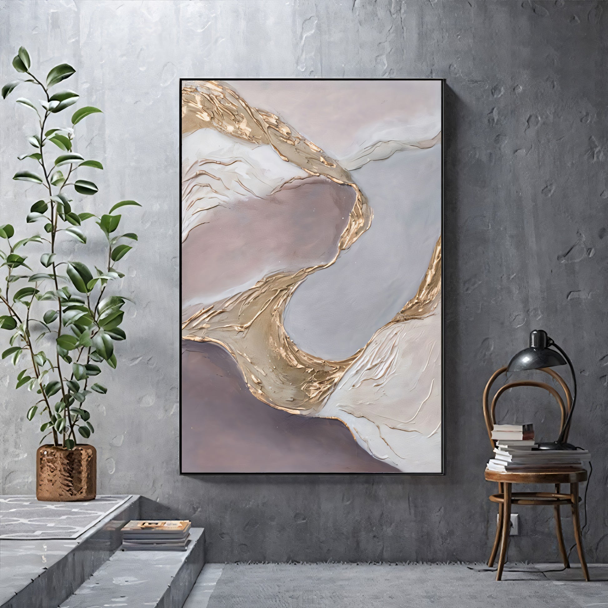 River of Possibility Pastel Gold The Urban Narrative