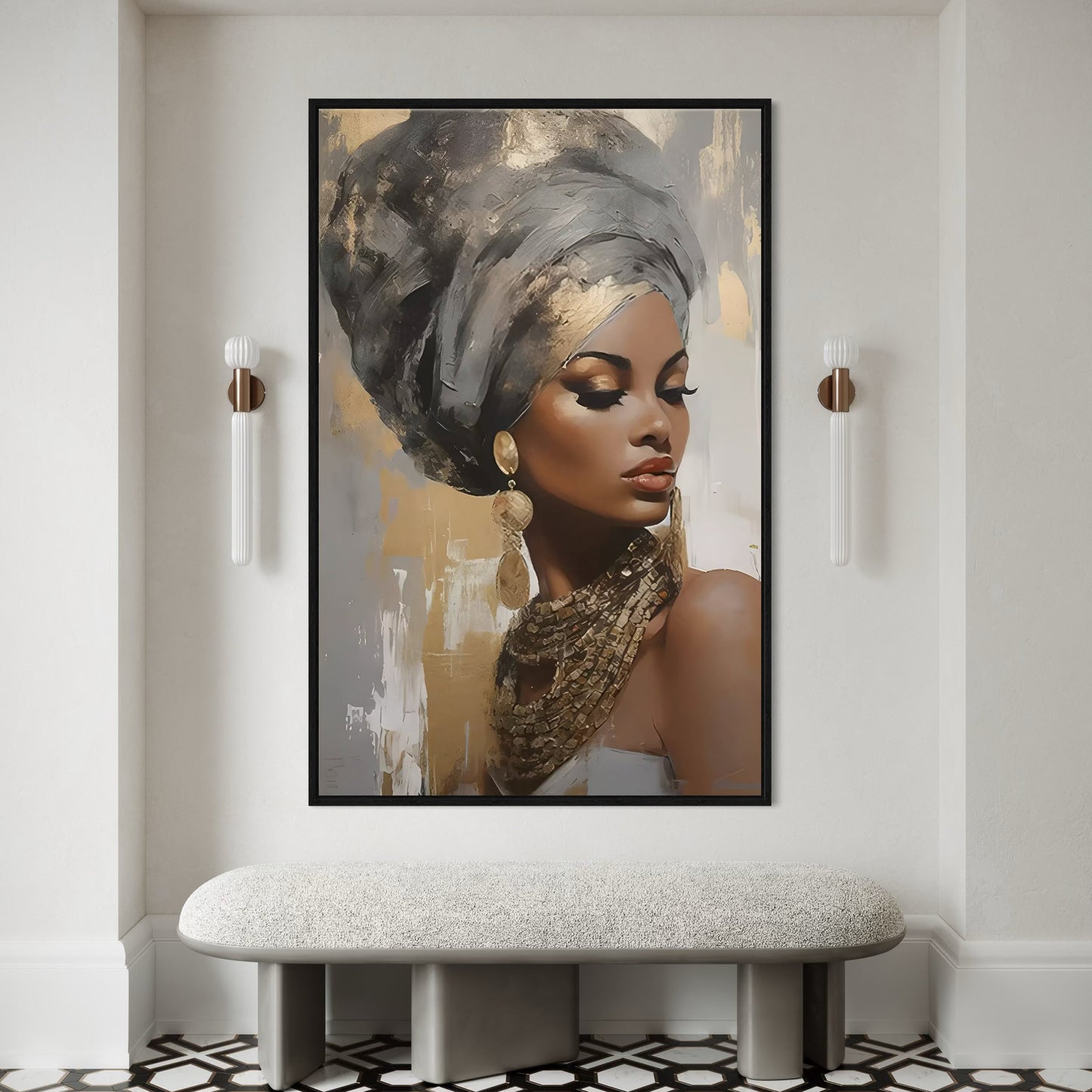 Blanc Canva : Peinture promotionnelle Black Friday en édition limitée