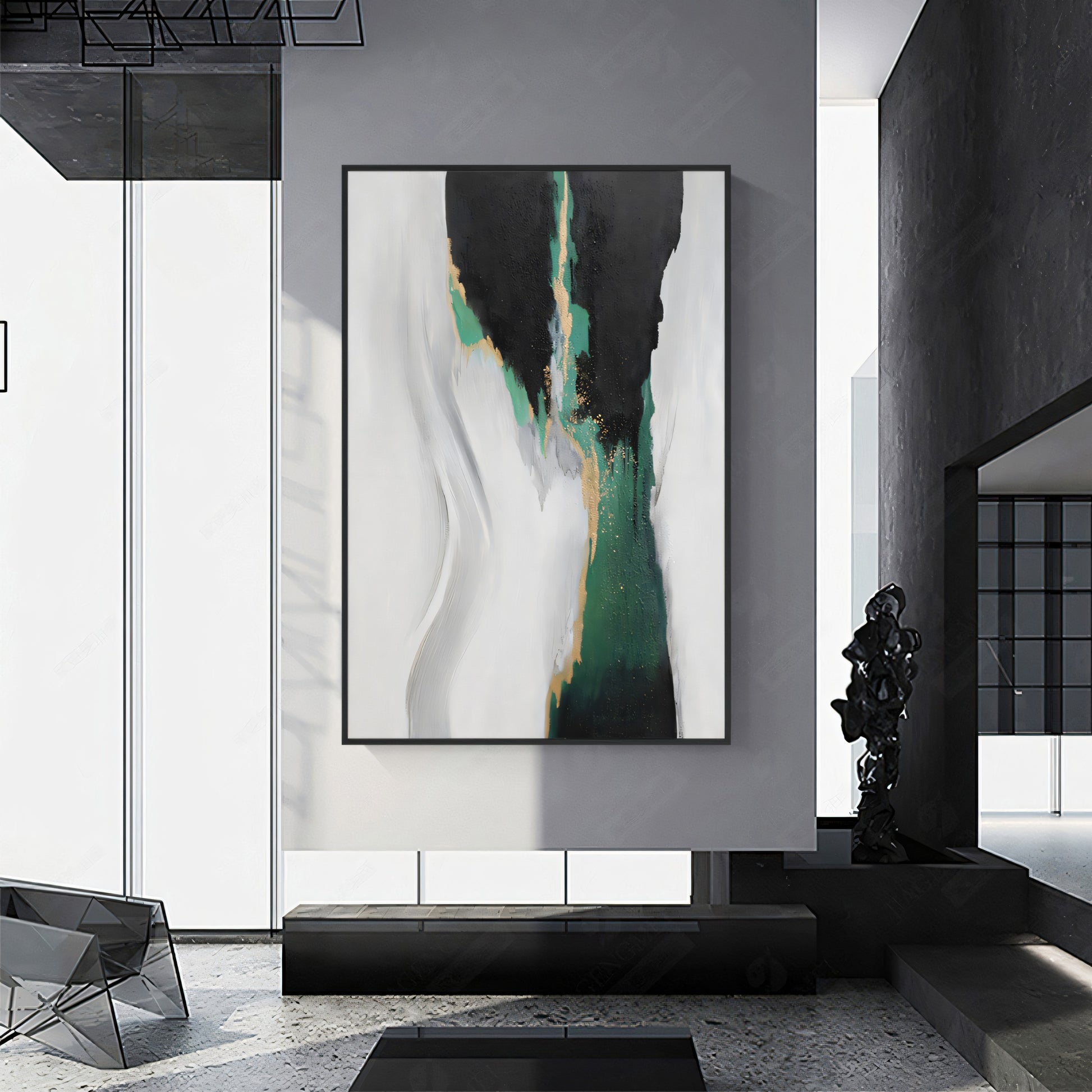 The Messengers Oil Painting The Urban Narrative