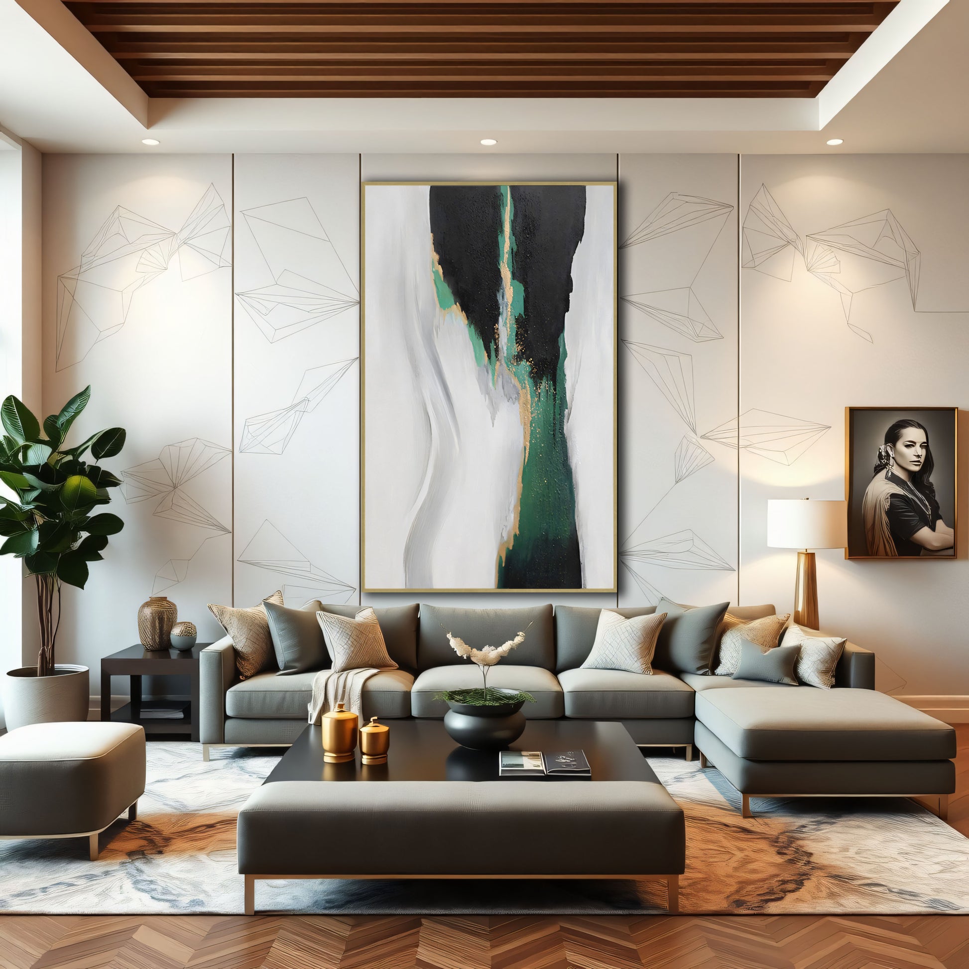 The Messengers Veil Emerald and Gold The Urban Narrative