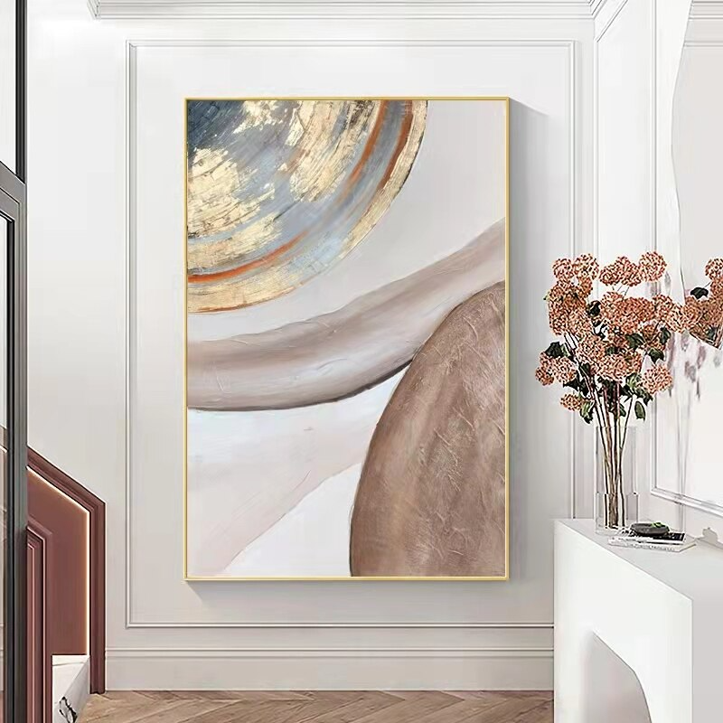 Dune Abstract modern art sands celestial contemporary oil painting