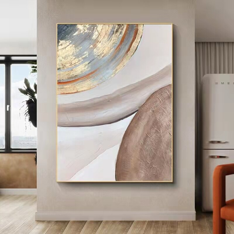 Dune Abstract modern art sands celestial contemporary oil painting