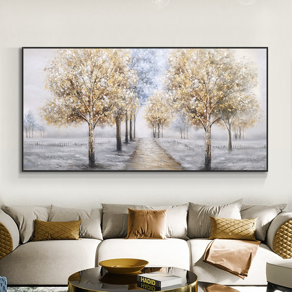 Winter is coming: Trees in the Fall's Last Light