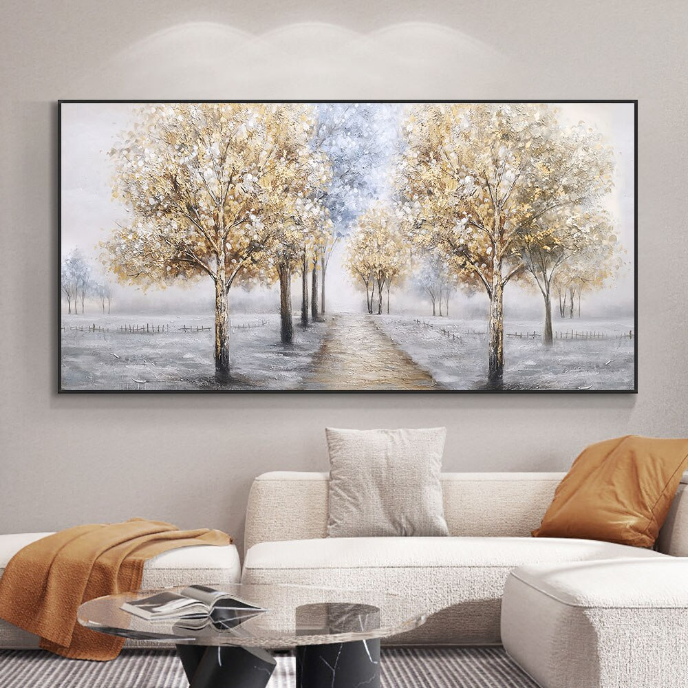 Winter is coming: Trees in the Fall's Last Light