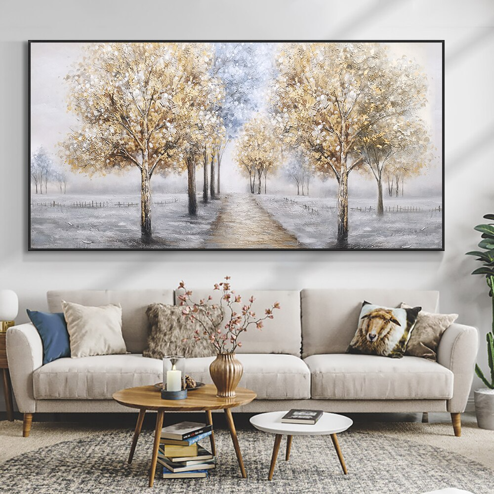 Winter is coming: Trees in the Fall's Last Light