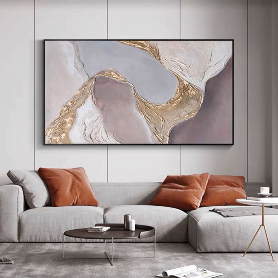 Fluss der Möglichkeiten: Eine Leinwand aus goldenen Pfaden