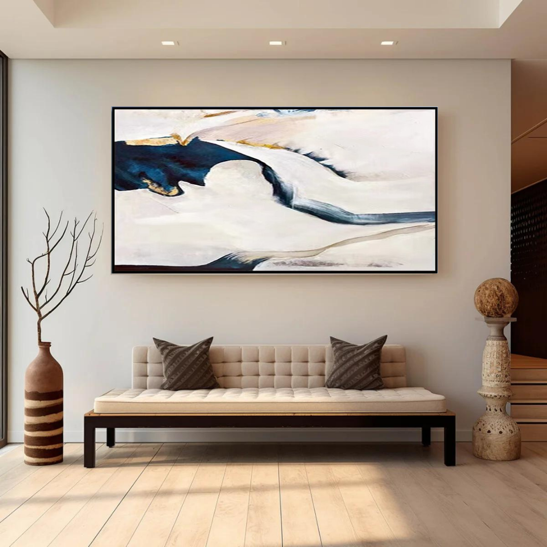 Oasis-nature-blue-cream-sand-modern-abstract-art-canvas-oil-painting-nature-theurbannarrative-rustic-aesthetic