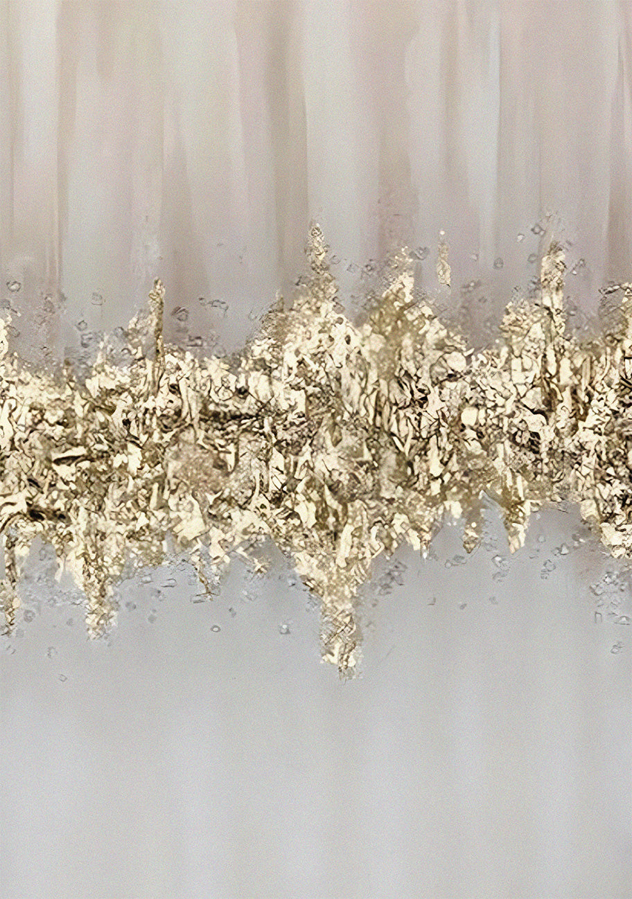 Charisma Luxury Golden Piece Painting The Urban Narrative