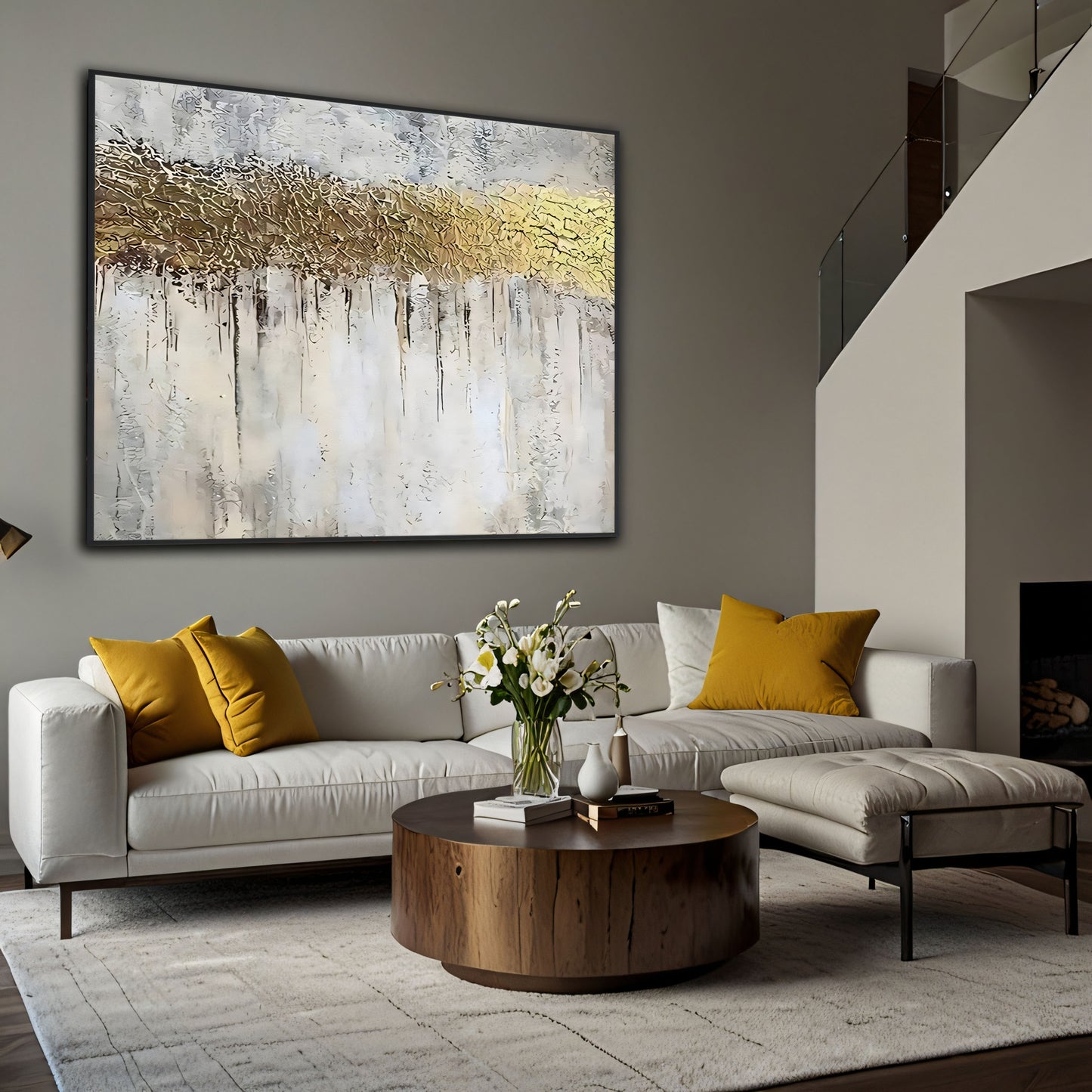 Golden Drift Painting The Urban Narrative