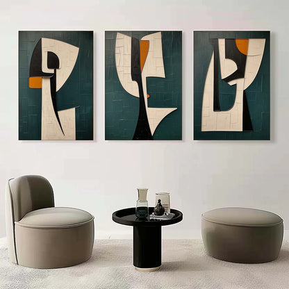The Silent Architects Triptych
