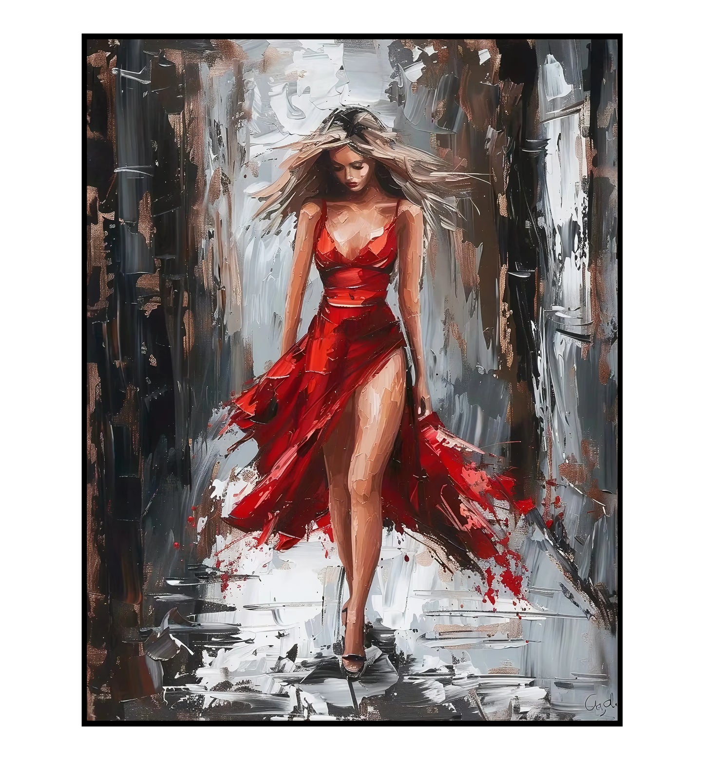 Blanc Canva : Peinture promotionnelle Black Friday en édition limitée