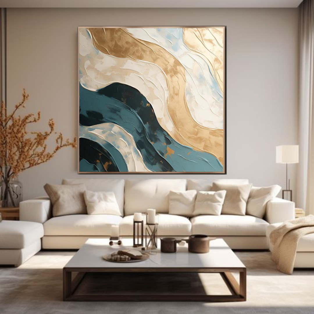 Luxurious Abstract Painting | The Urban Narrative