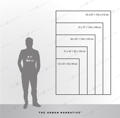Mémoire in Stone Size Chart The Urban Narrative