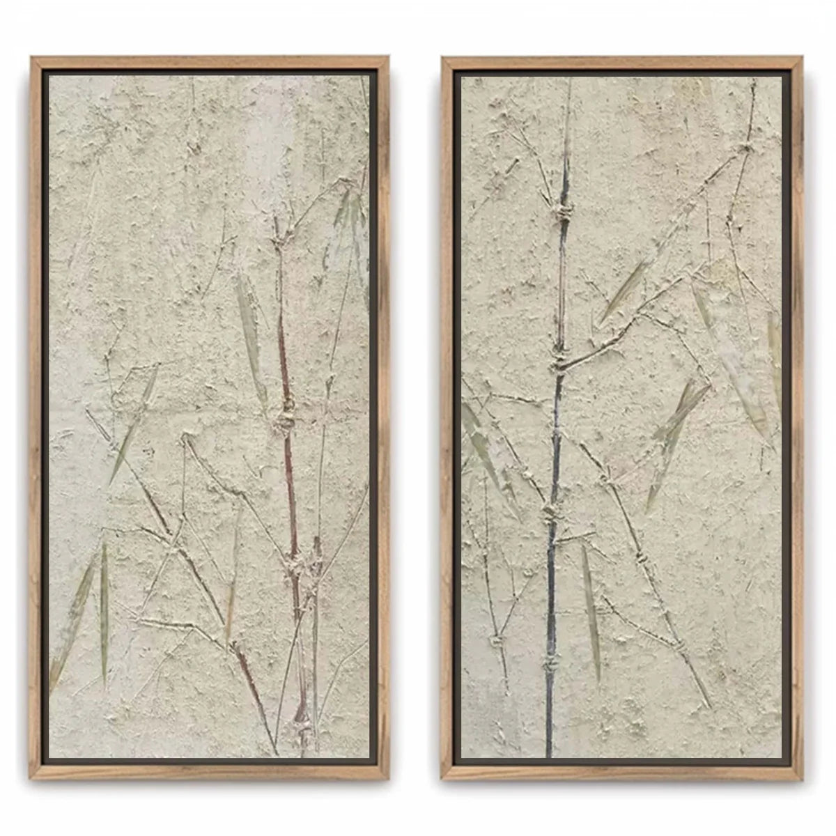 Aus der Ashes Trio-Kollektion: Dreiteilige moderne Kunst in Schwarz, Weiß und Gold