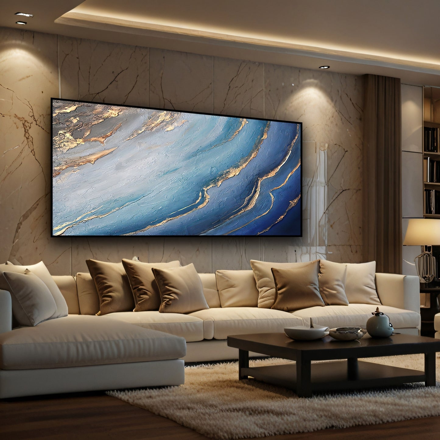 Ripple Waves of Serenity in a Centerpiece The Urban Narrative