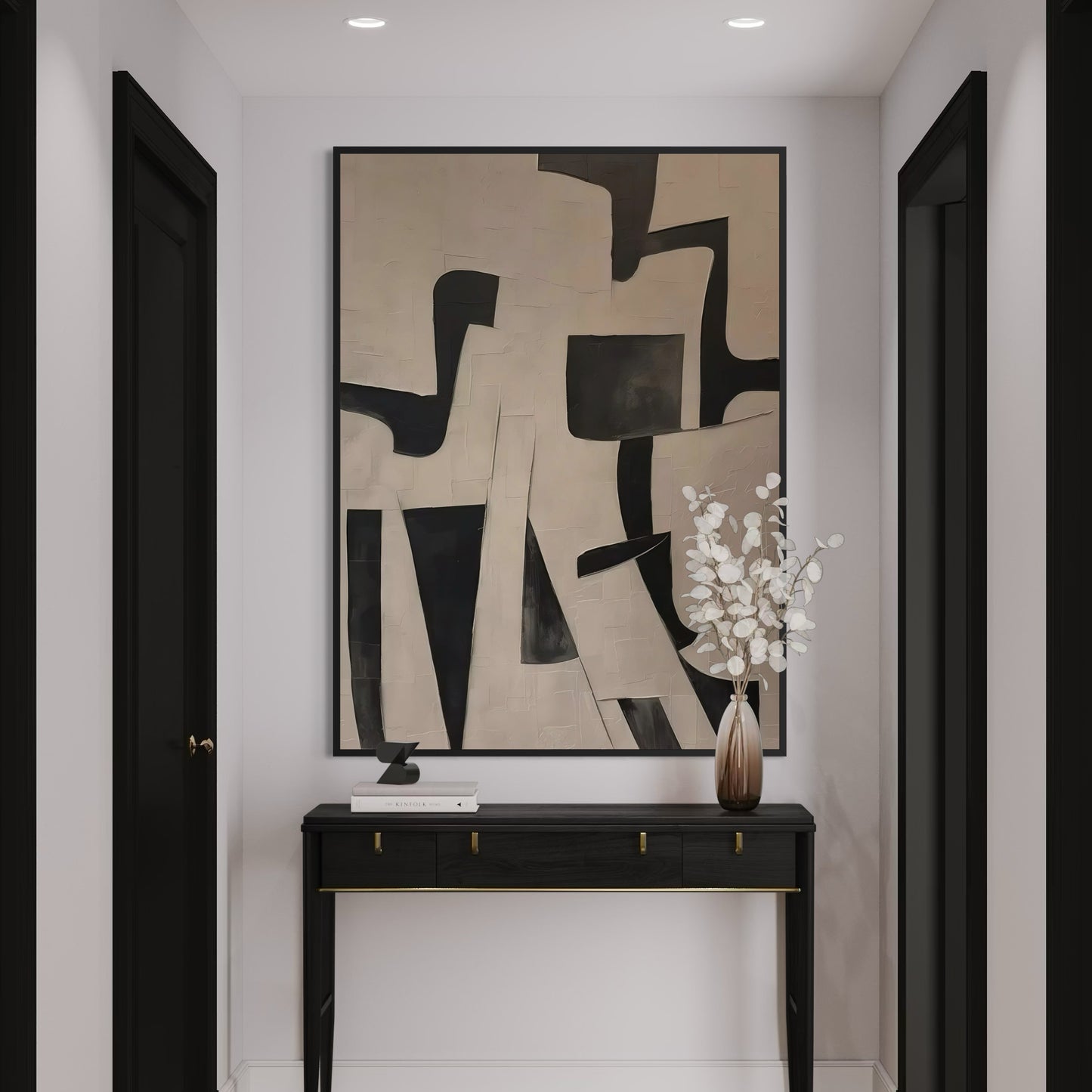 Blanc Canva : Peinture promotionnelle Black Friday en édition limitée