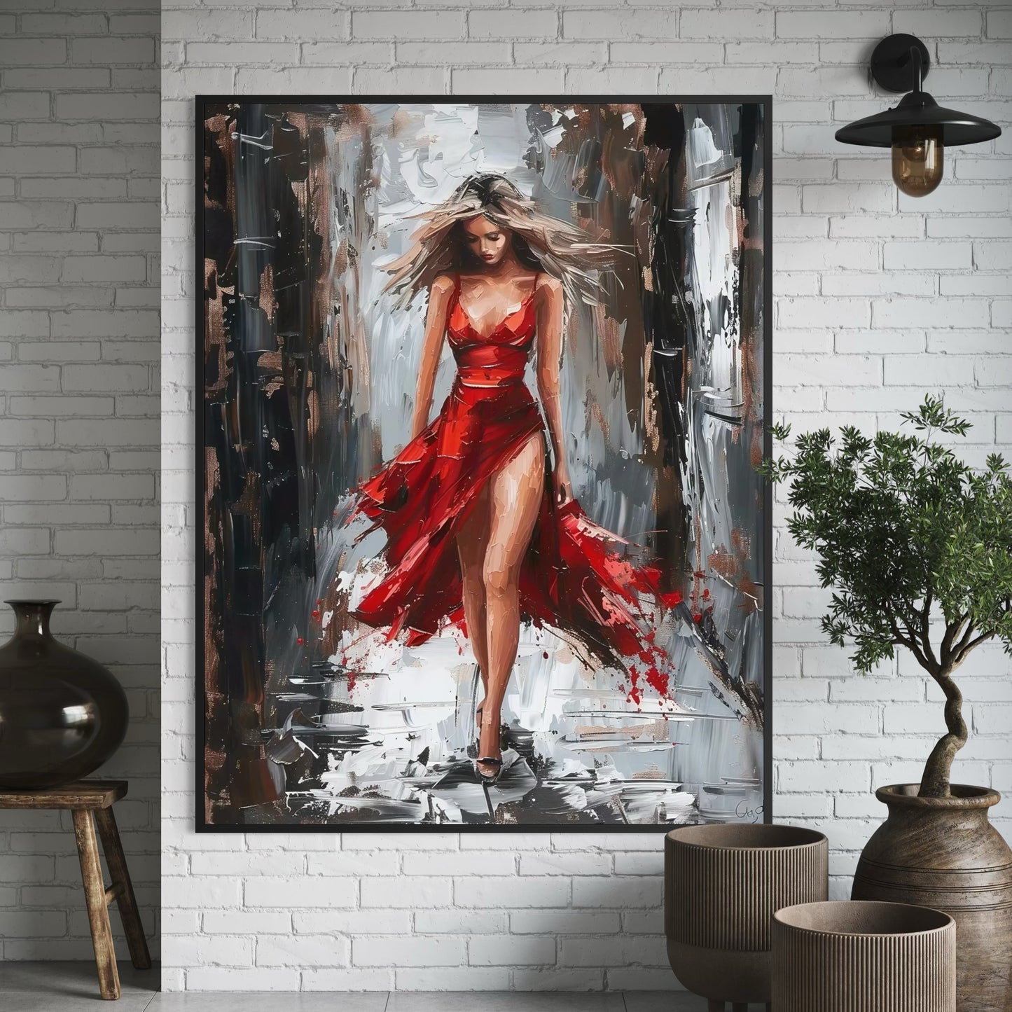 Blanc Canva : Peinture promotionnelle Black Friday en édition limitée