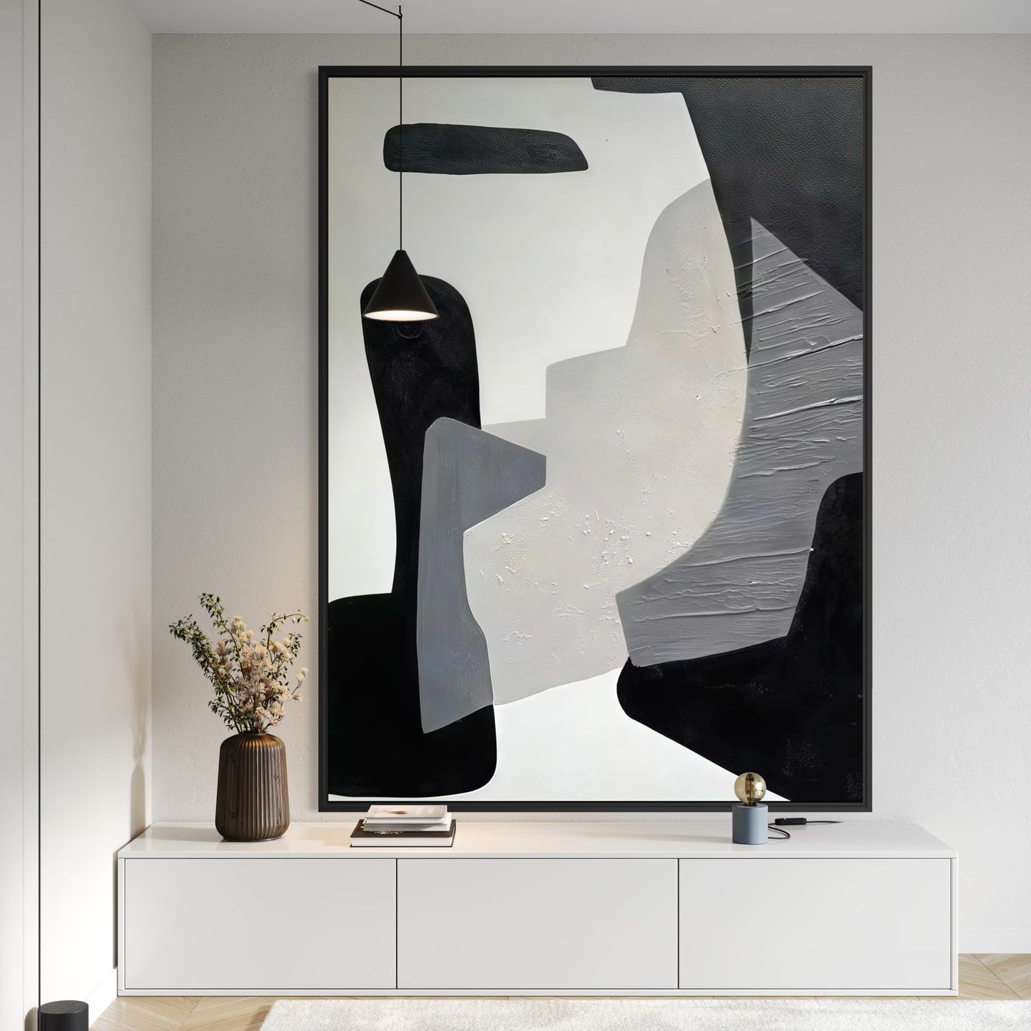 Blanc Canva : Peinture promotionnelle Black Friday en édition limitée