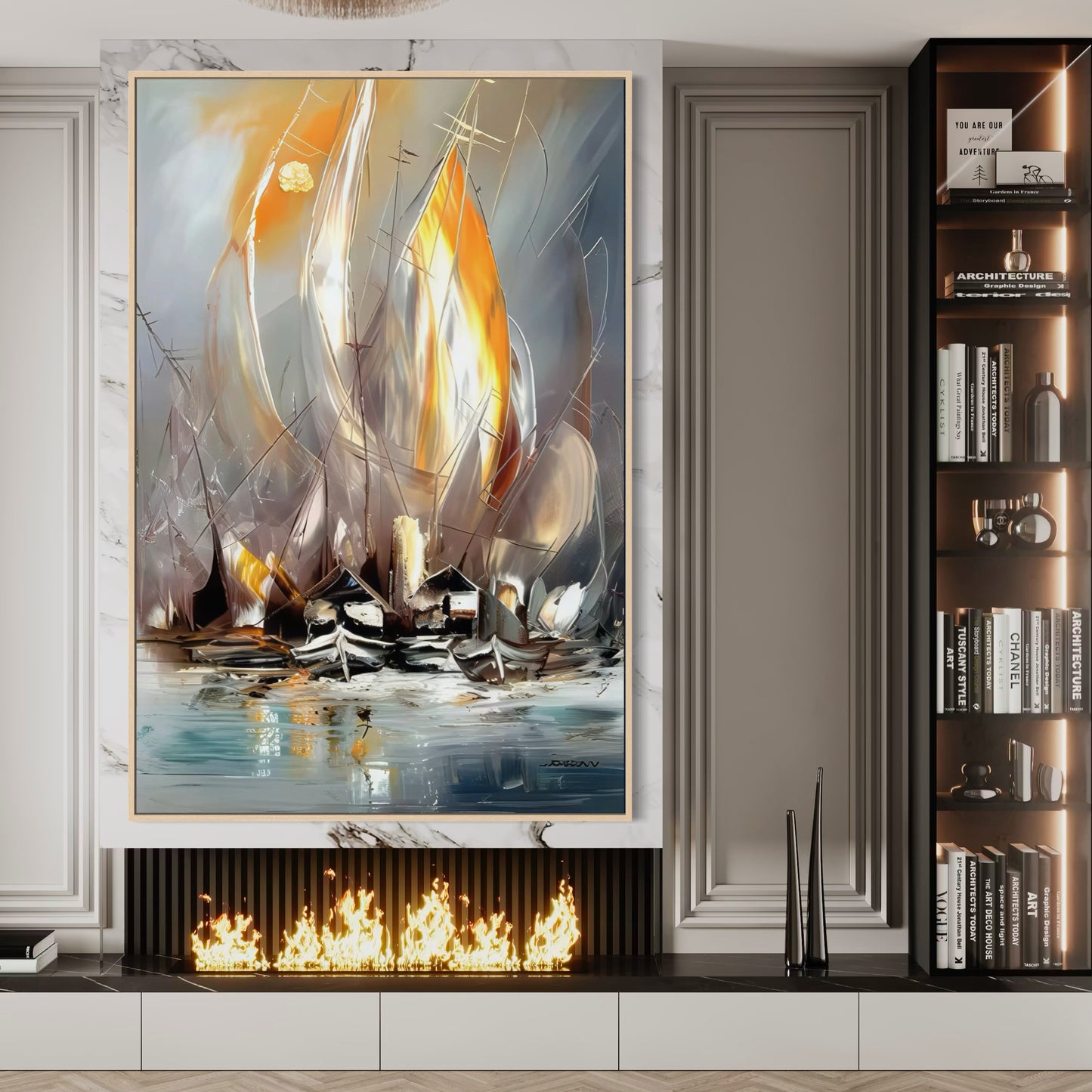 Blanc Canva : Peinture promotionnelle Black Friday en édition limitée