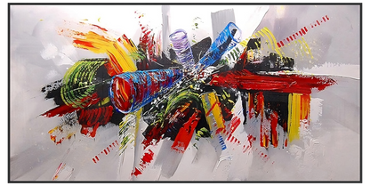 Sound Garden Oil Painting The Urban Narrative