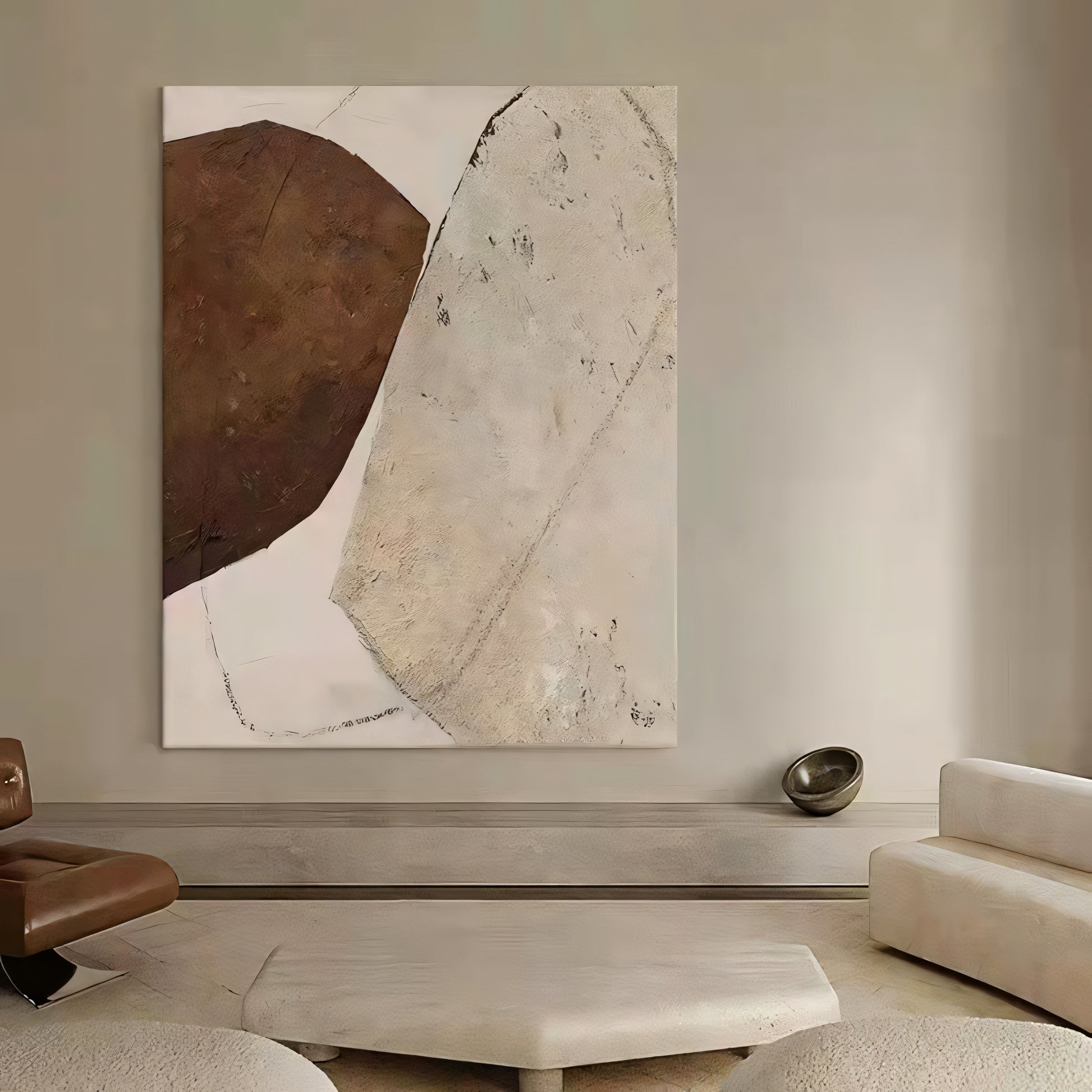 Terraforms Dualism Oil Painting - The Urban Narrative