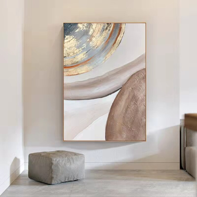 Dune Abstract modern art sands celestial contemporary oil painting