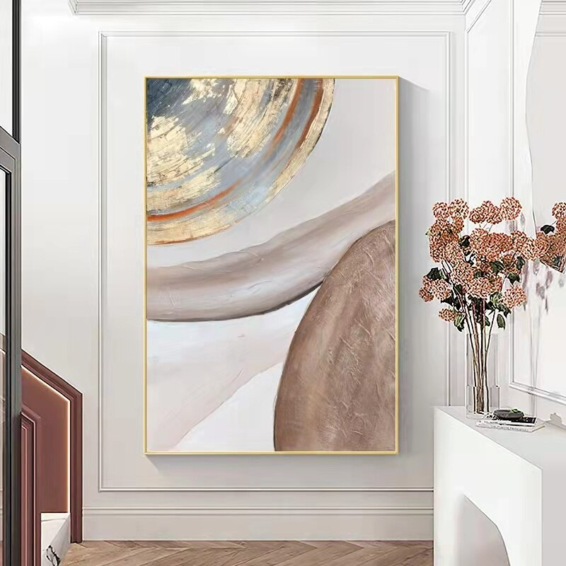 Dune Abstract modern art sands celestial contemporary oil painting 